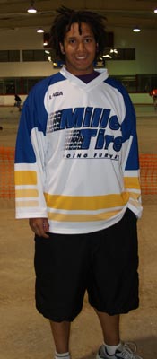 Ball hockey jersey being shown 2