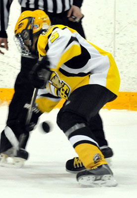 Coquitlam Chiefs Players wearing LAGA Sports hockey jersey and hockey socks image 5