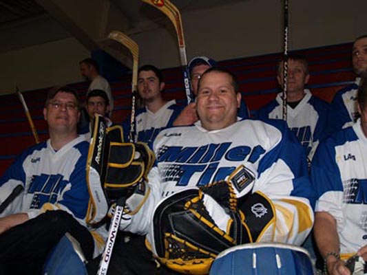 Ball hockey team picture