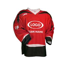 Aurora custom hockey jersey