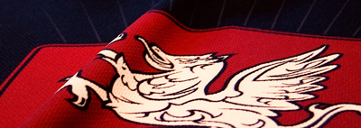 Hockey jersey fabric close up photo